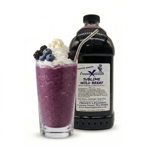 Single Bottle of Fruit Concentrate