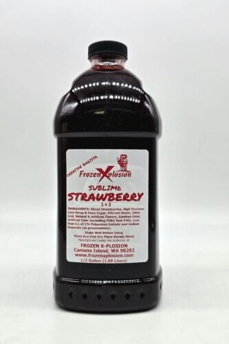 Single Bottle of Fruit Concentrate - Frozen Xplosion