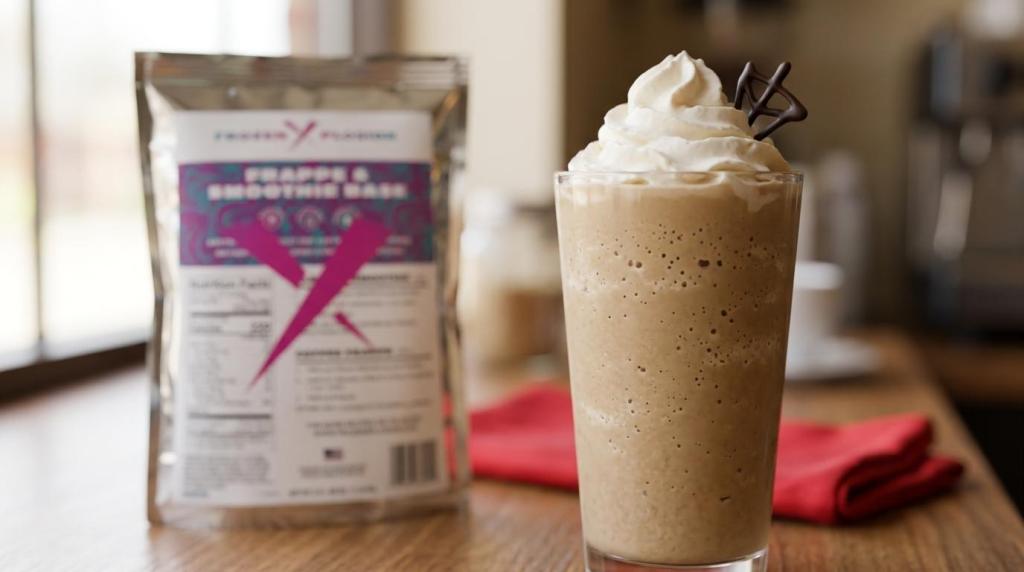 What Makes a Creamy Frappe Mix?