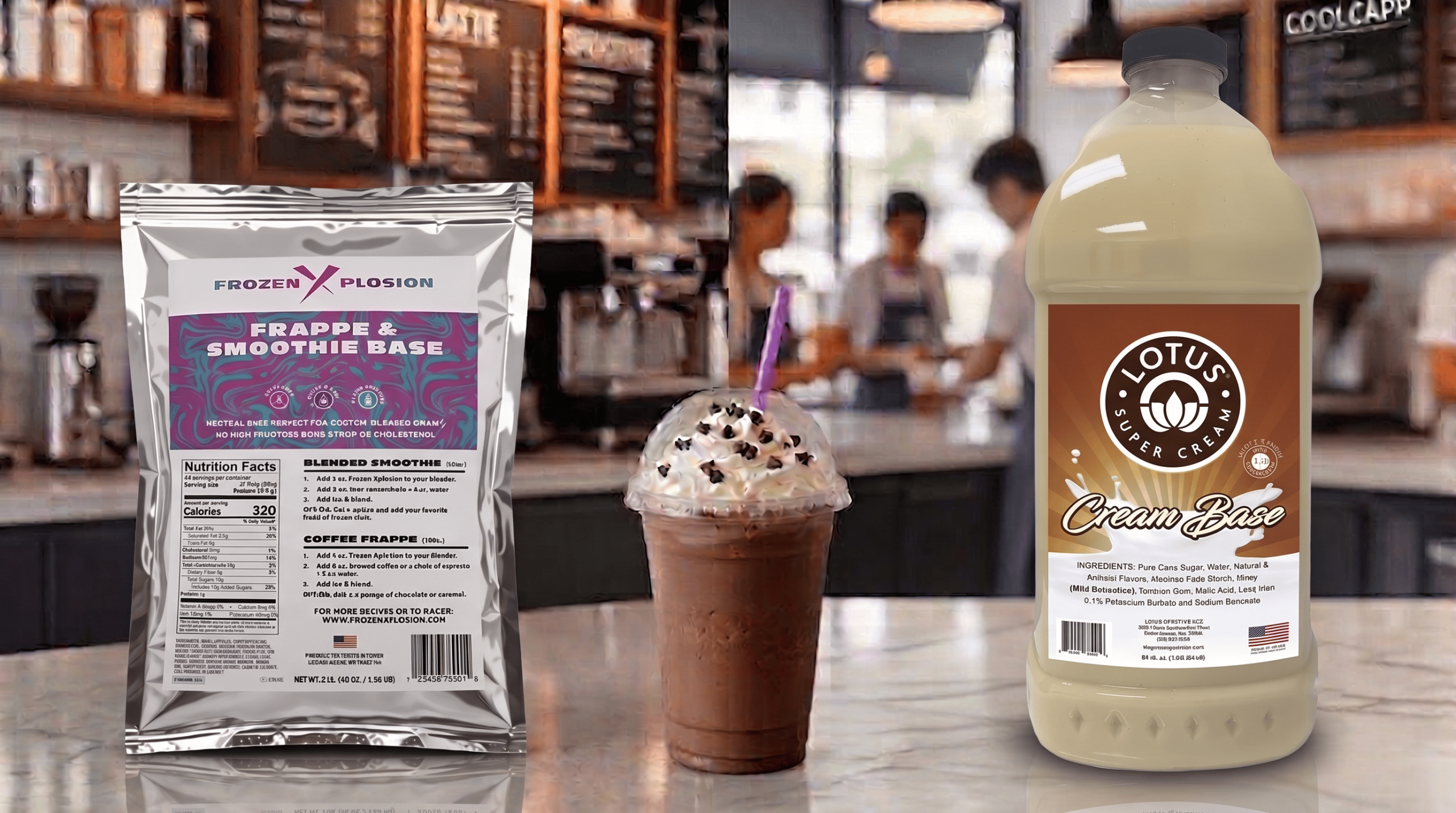 Lotus Cream Base vs. Frozen Xplosion