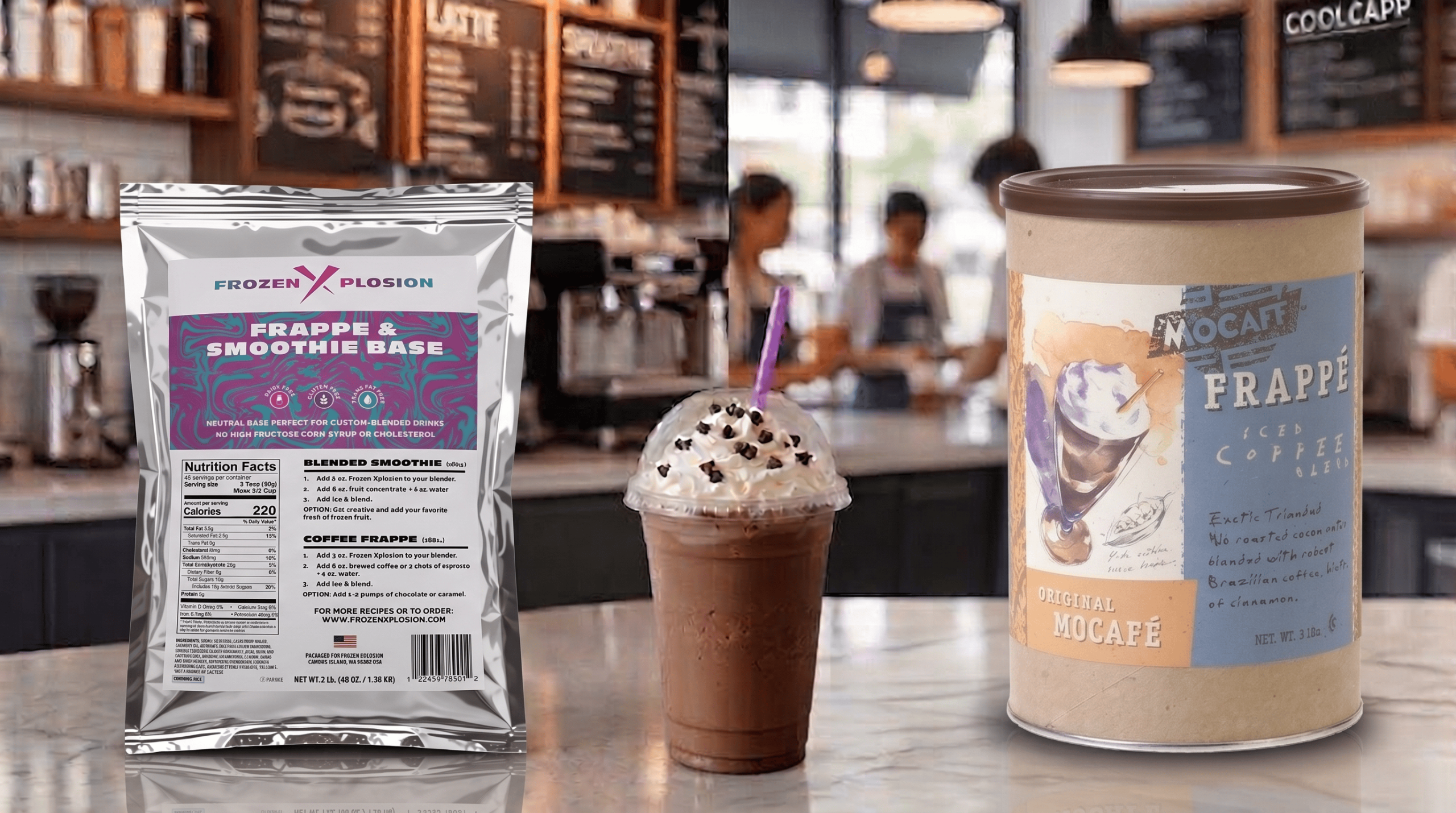 MoCafe vs. Frozen Xplosion