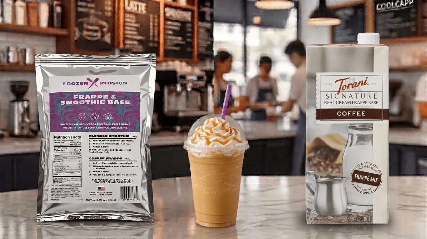 Torani Frappé Base vs. Frozen Xplosion